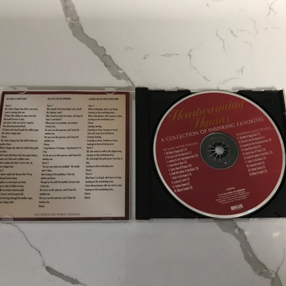 Heartwarming Hymns Music CD A Collection of Inspiring Favourites - Picture 3 of 3